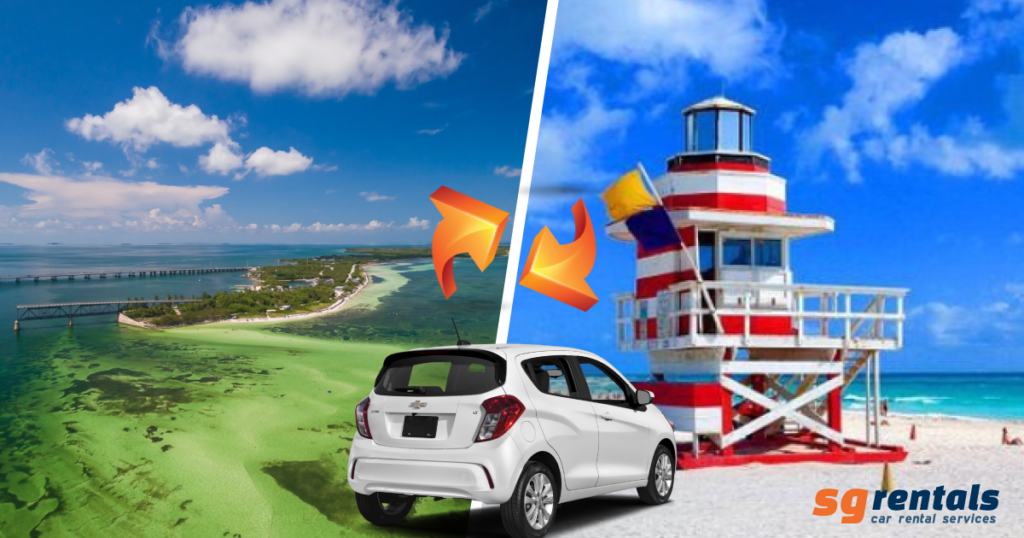 Rota Key West > Miami Uma experiência de carro sobre as águas do mar! Blog SG Rentals