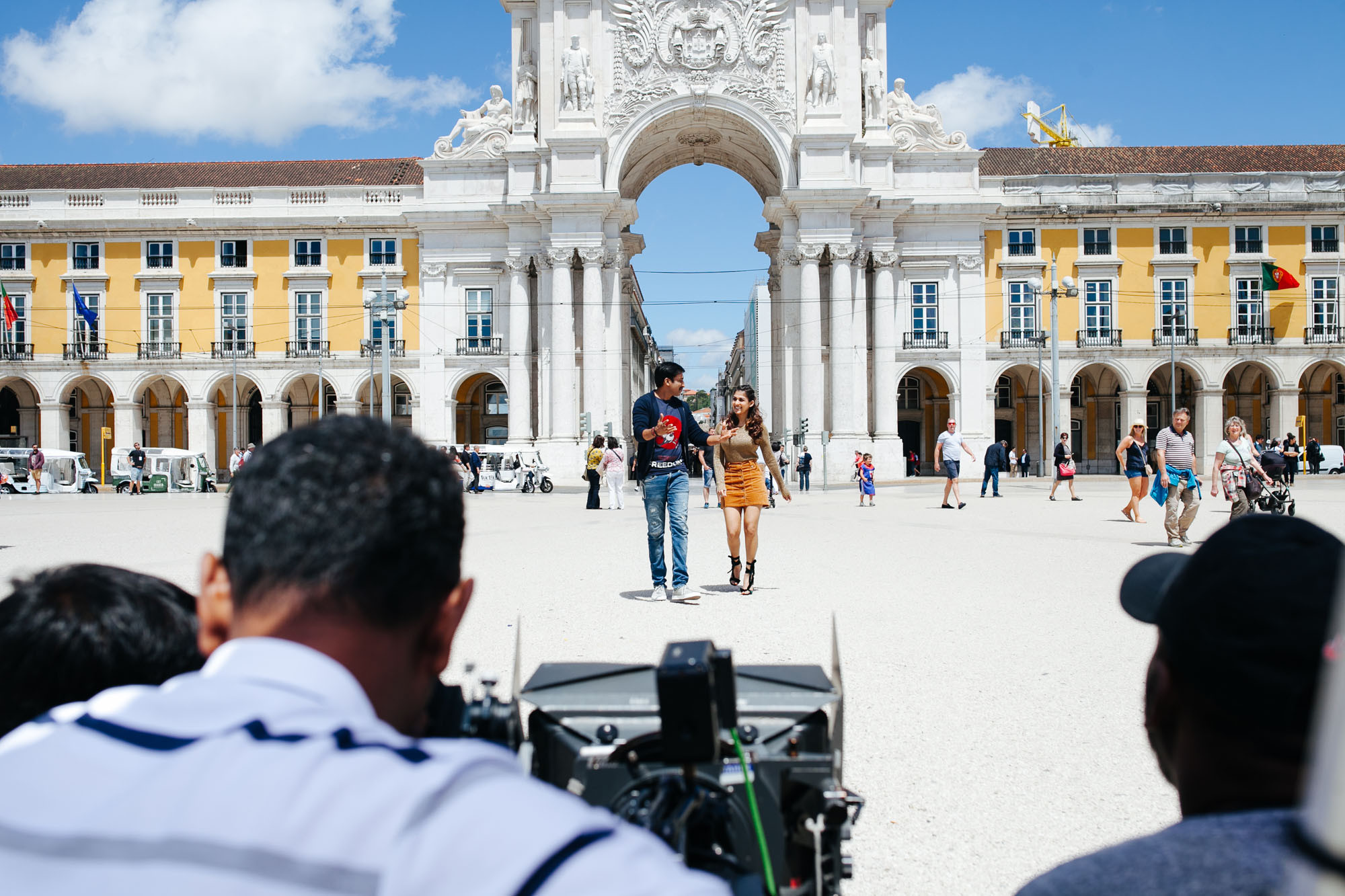 Gravação de filme em Portugal